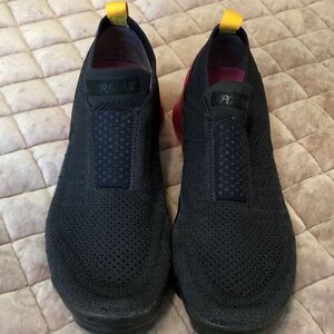 Nike navy and hot pink and orange Slip-On Sneakers